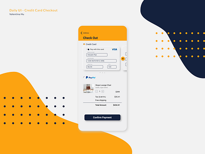 Daily UI - Credit Card Checkout