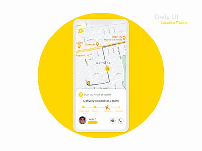 Daily UI - Location Tracker