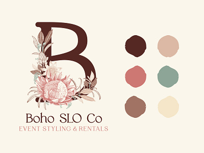 Boho SLO Co. Brand Identity