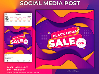 Black Friday Social Dedia Post Design