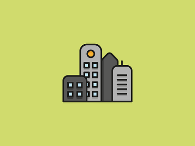 City Icon - Travel Set building city download explore flat free icon illustration skyscraper travel vector world