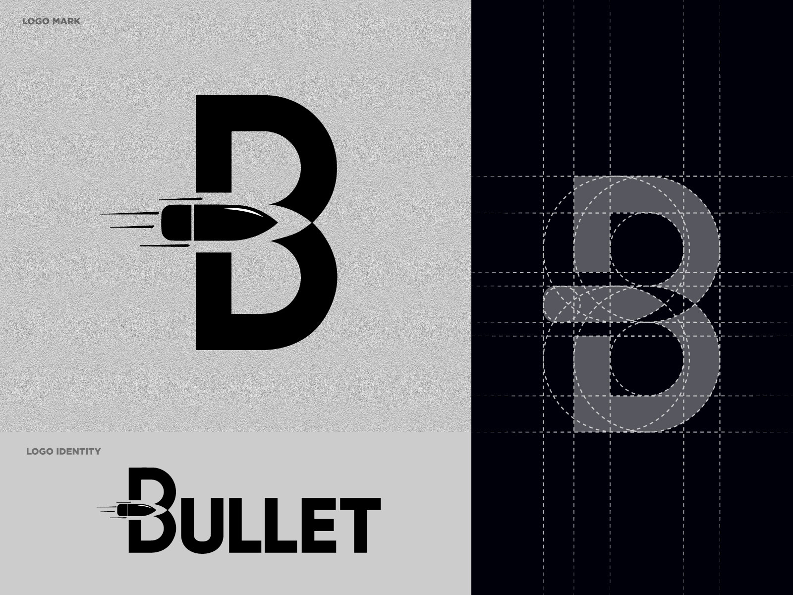 Dribbble - BULLET-LOGO-JPG.jpg By Md Arif Hossain