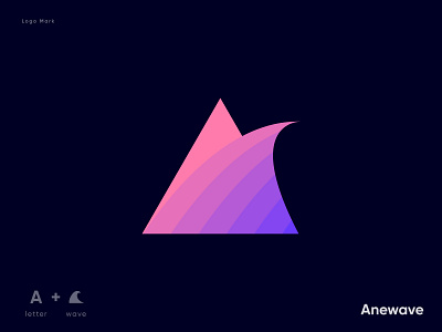 A+wave | modern a letter | wave logo design a letter logo a logo a mark a modern logo abstract animation app art brand identity brandig clean colorfull creative icon logo designer modern modern a letter wave wave logo