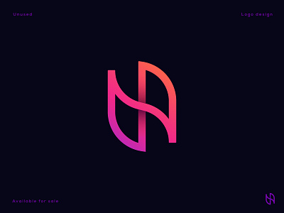 N Letter Logo ( for sale ) 3d abastact agency app brand brand identity creative falt gradient logo for sale logotype minimal mobile modern modern n letter n n for sale n letter n mark outline