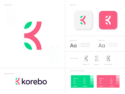 korebo - Visual brand design | identity branding a b c d e f g h i j k l m n brand brand identity branding branding design design flat k letter logo logo design logodesign logomark logos logotype minimal monogram o p q r s t u v w x y z t h e q u i c k b r o w n f o x tech