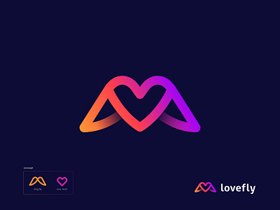 Wing + Love Logo (for slae) a b c d e f g h i j k l m n branding colorful creative logo maker fly beak feather hawk falcon gradient logo heart icon love lovestory icon identity branding vector logo concept logocreation logomaker logoideas logodesigns logomark logotype minimal modern logo o p q r s t u v w x y z simple clean symbol wing wings