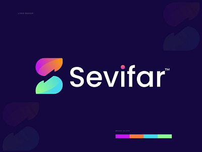 sevifar Logo abstract logo app icon logo branding colorful logo creative logo gradient logo icon identity j u m p e d o v e r l a z y d o g letter mark logo letter s logo logodesign minimal logo modern logo simple design smart logo design symbol t h e q u i c k b r o w n f o x