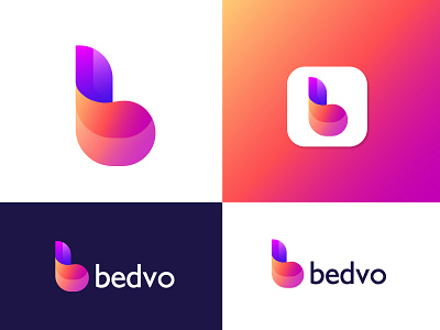 Modern B Letter Branding logo design - bedvo | Colorfull design a b c d e f g h i j k l m n app logo icon b logo branding branding and identity business logo colorful logo creative logo gradient logo l a z y d o g letter letter logo lettering logo logo b letter logodesign modern lettering modern logo o p q r s t u v w x y z t h e q u i c k b r o w n f o x