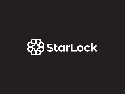 StarLock Logo Design abstract logo brand design business company corporate identity creative logo flat logo industrial lock logo lockstar logo designer logo maker logo mark minimalist logo safe security logo star logo startup symbol tech technology typography