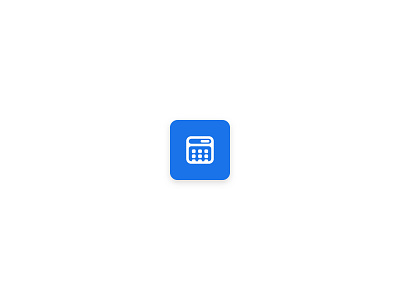 Calculator Icon icon icon design iconography