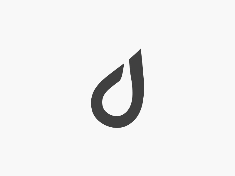 Drop Logo simple logo branding logo drop d logo
