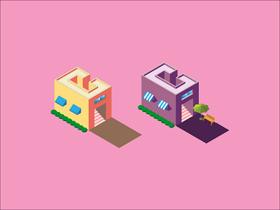 Letter C isometric