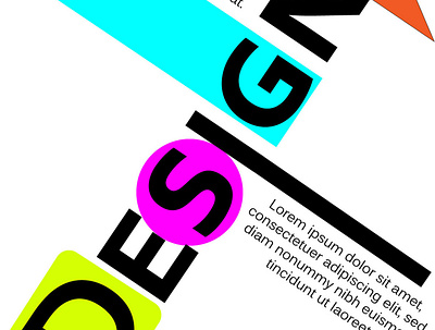 Poster branding design illustration logo