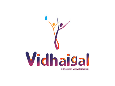 Vidhaigal logo | Event logo 🌱 branding design event illustration logo vector