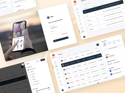 QBox - Store management admin application - II admin branding design management qbox ui ux web