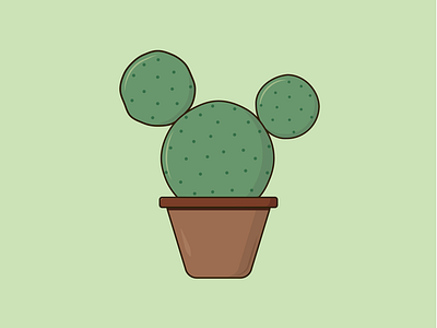 CACTUS I cactus design flat graphic illustration illustrator