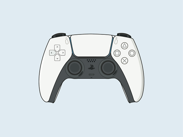 PS5 Controller by Aissam Graphics on Dribbble