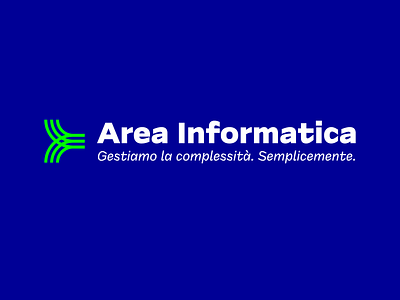Area Informatica logo and payoff brand brand design brand identity brand identity design branding and identity logo logotype logotypedesign payoff