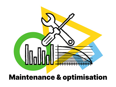 COMAN / Maintenance and Optimization brand brand design branding illustraion illustrator logo logo design