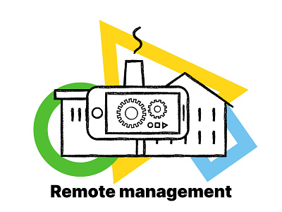 COMAN / Remote management brand brand design branding illustrations illustrator logo logo design