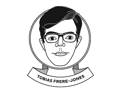 Tobias Frere-Jones badges caricatures kerning 2015