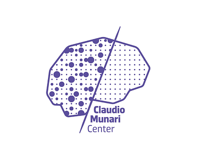 CLAUDIO MUNARI CENTER LOGO brand branding logo