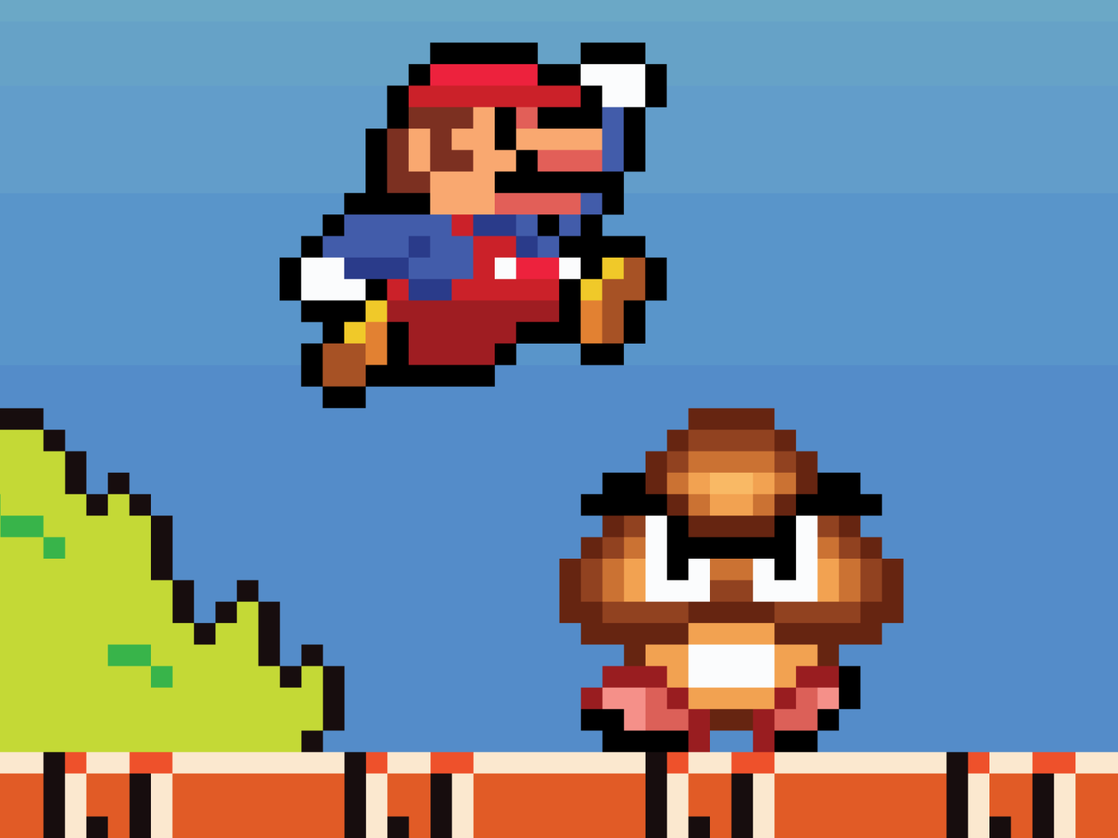 Super Mario Bros Pixel Art - Ideas of Europedias