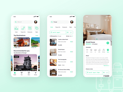 Travel App Design Concept