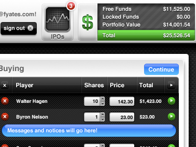 Starstreet Trading fyates green helvetica white