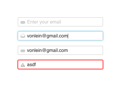 Fun with inputs email input