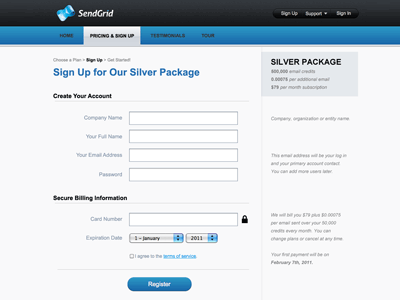 Sendgrid Usability Case Study