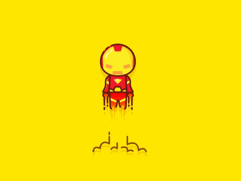Iron man animation design