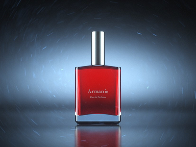 Armanio Fragrance 3d art 3d product visualization 3d render cinema 4d octane render