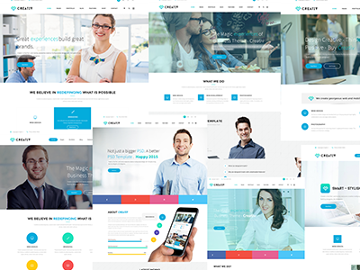 Creativ Template For Corporate  Restaurant  Medical  Freelancer