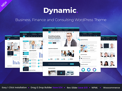 Dynamic - Finance and Consulting Business WordPress Theme