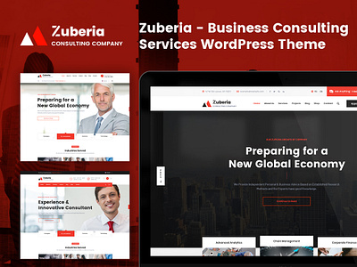 Zuberia - Business Consulting Services WordPress Theme accountants advisors business coach coaches coaching consultant consulting corporate finance lawyers mentors professional services responsive solicitors