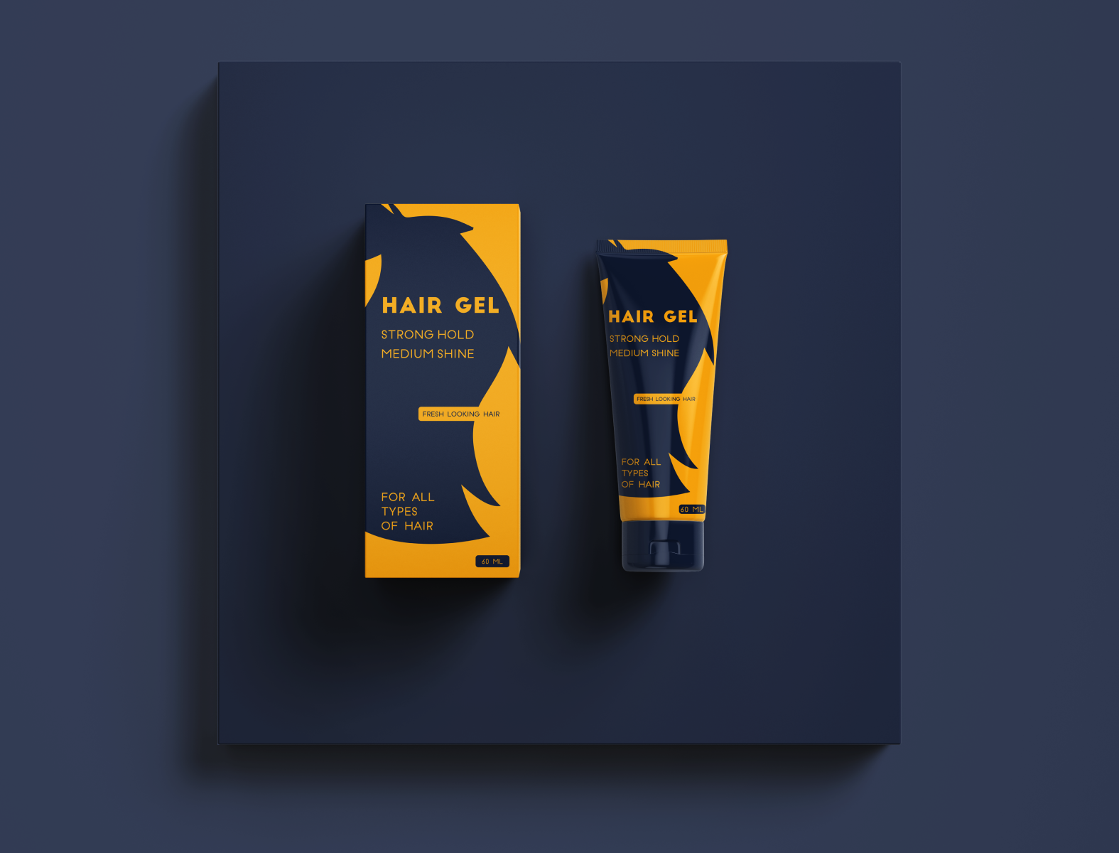 Hair Gel Packaging by Mohamed Nader on Dribbble
