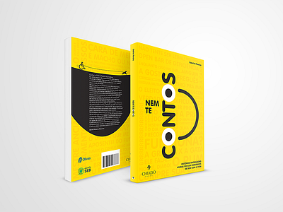 Nem Te Conto: The Cover book book brand capa cover livro logo logotype mark