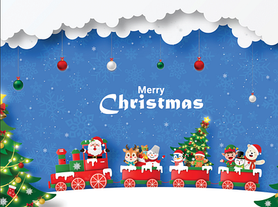 Christmas Banner banner design design illustration photoshop ui ux web