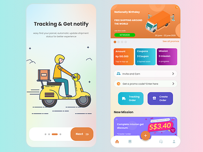 Delivery UI  Design Concept