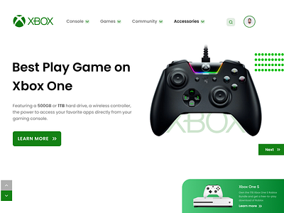 Xbox Ui design concept