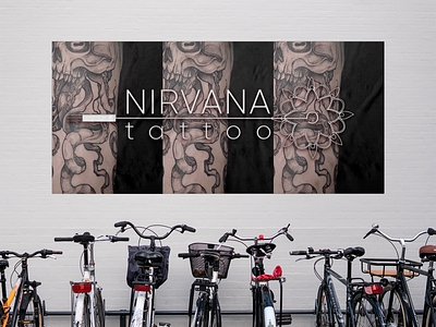 logo nirvana design logo vector