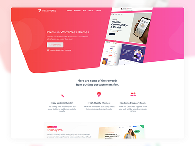 Themesverge - Premium Wordpress Themes design theme themeforest ui ux web wordpress