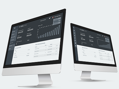 UI - Dashboard with financial metrics, detailed wireframe admin dashboard datavis flat ui wireframe