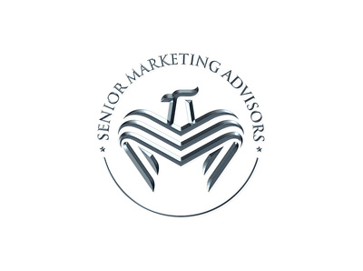 Senior Marketing Advisors Logo 3d adobe america branding design eagle emblem illustration illustrator insurance logo minimal mockup photoshop