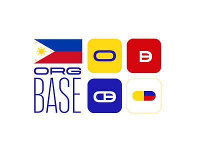 ORG BASE UI PROTOTYPE adobe branding design flat illustration illustrator logo minimal mockup pastel photoshop ui