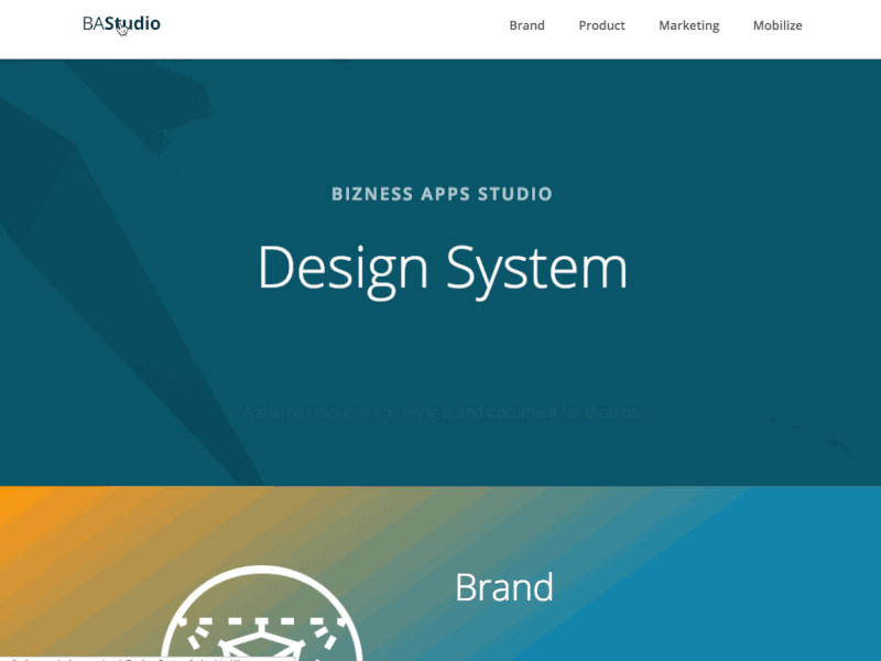Design System Website design system ui ux web web design website