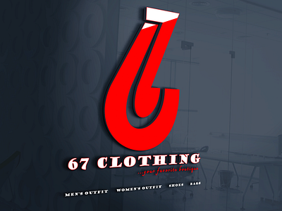 67Clothing Logo design figmaafrica figmadesign illustration logo typography vector