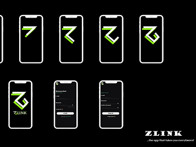 Zlink Mobile design figmaafrica figmadesign mobile app mobile ui ui ux vector