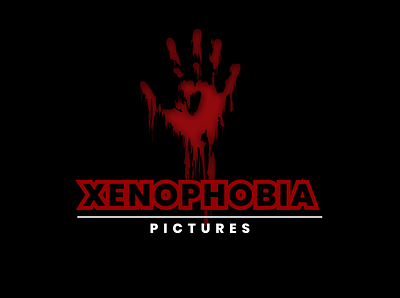 Xenophobia Pictures Logo animation branding design figmaafrica figmadesign illustration logo typography vector